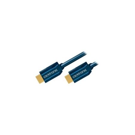 ClickTronic Casual Series HDMI Male to HDMI Male Cable 1m - High-Quality, Reliable Performance, Perfect for Home Entertainment!